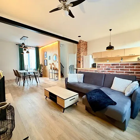 Bright Loft-style Duplex 6 People Dunkirk Apartment Coudekerque-Branche