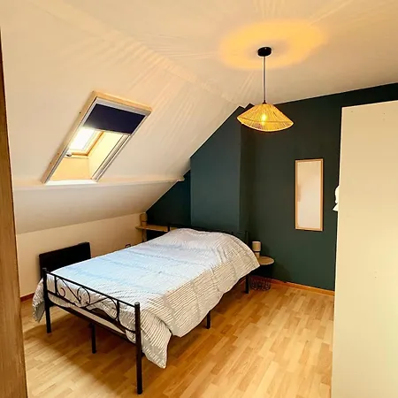 Bright Loft-style Duplex 6 People Dunkirk Coudekerque-Branche