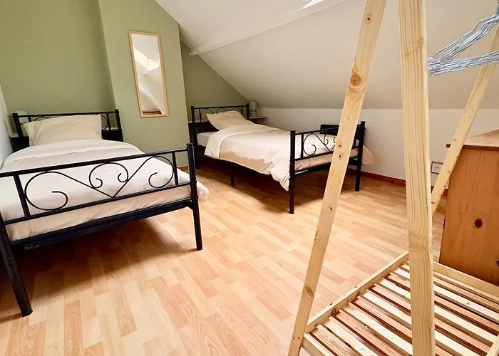 Bright Loft-style Duplex 6 People Dunkirk Apartment *