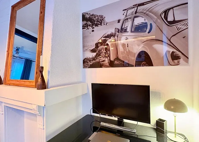 Apartment Bright Loft-style Duplex 6 People Dunkirk *