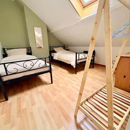 Bright Loft-style Duplex 6 People Dunkirk Appartement *