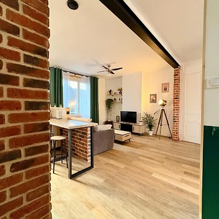 Bright Loft-style Duplex 6 People Dunkirk Appartamento Coudekerque-Branche