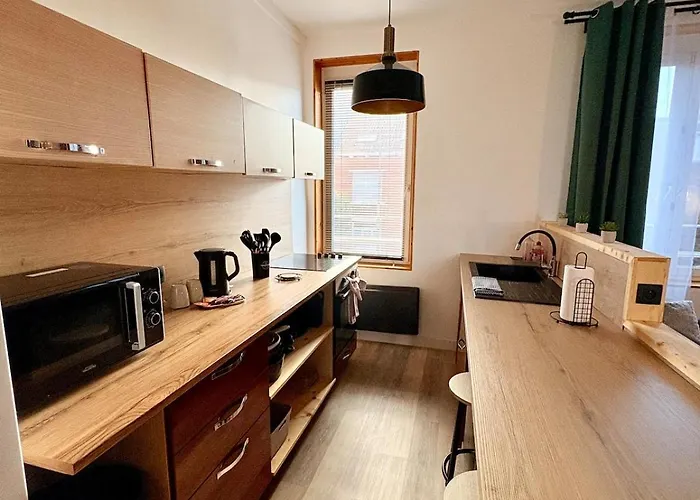 Lägenhet Bright Loft-style Duplex 6 People Dunkirk Coudekerque-Branche