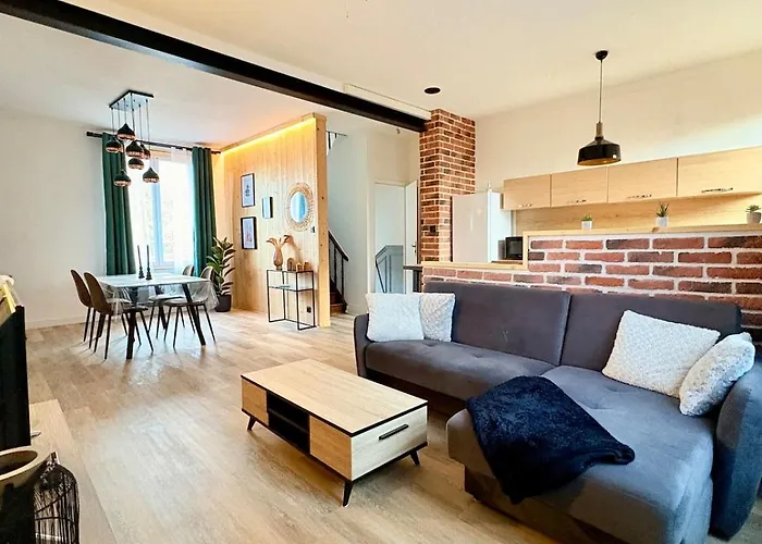 Bright Loft-style Duplex 6 People Dunkirk Lägenhet Coudekerque-Branche