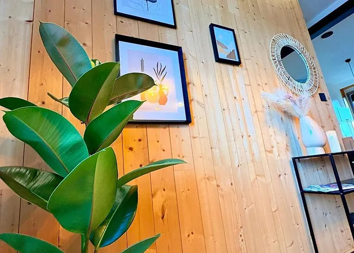 Bright Loft-style Duplex 6 People Dunkirk