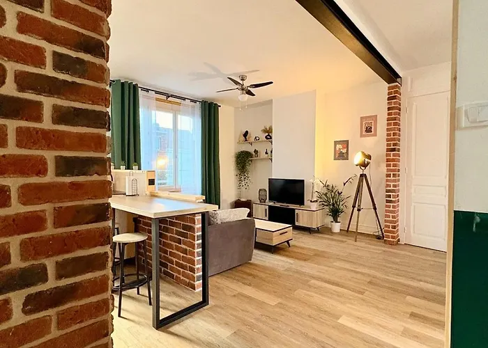 Bright Loft-style Duplex 6 People Dunkirk Appartamento Coudekerque-Branche
