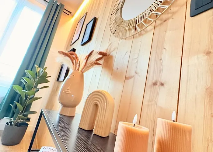 Bright Loft-style Duplex 6 People Dunkirk Coudekerque-Branche